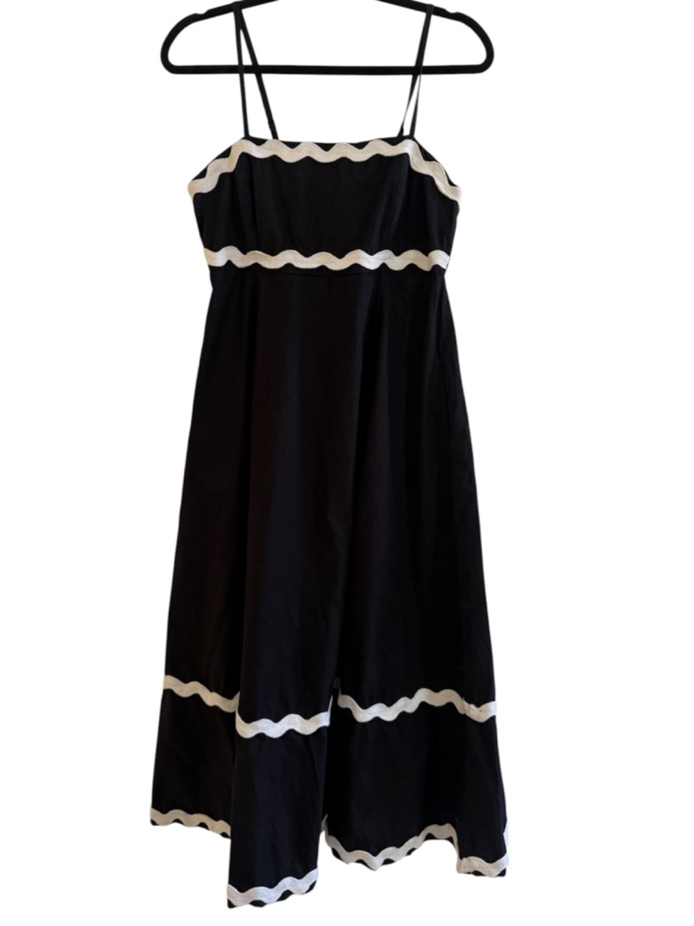 Sim & Sam black midi Dress